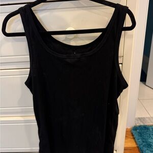 A New Day Black Sleeveless Tank Top